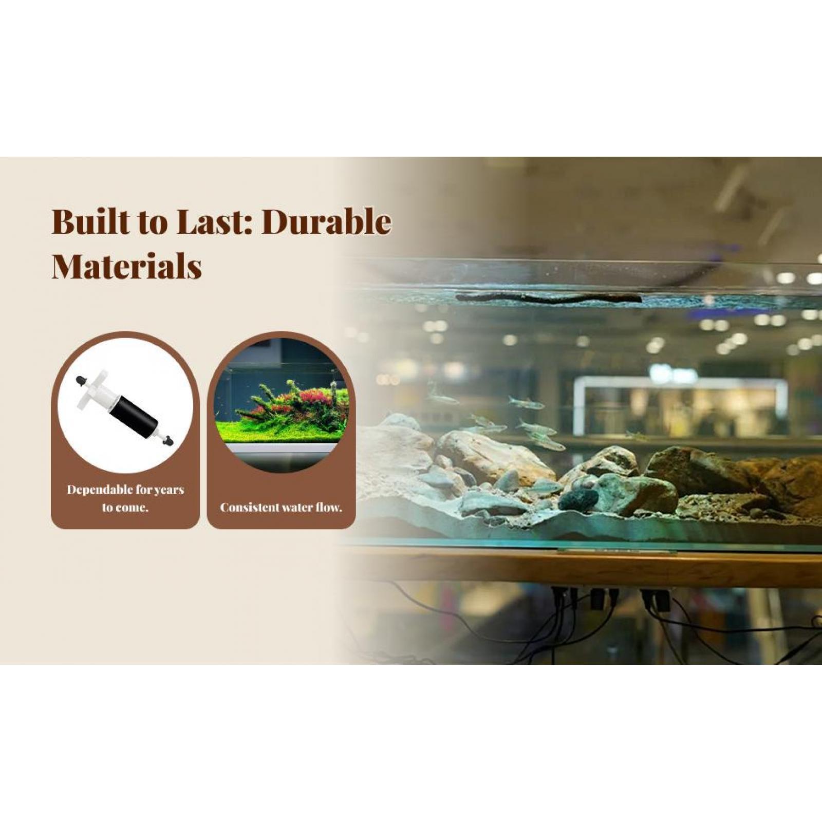 Fish Tank Filter Pump - Impeler Pengganti Pompa Kolam untuk Filter