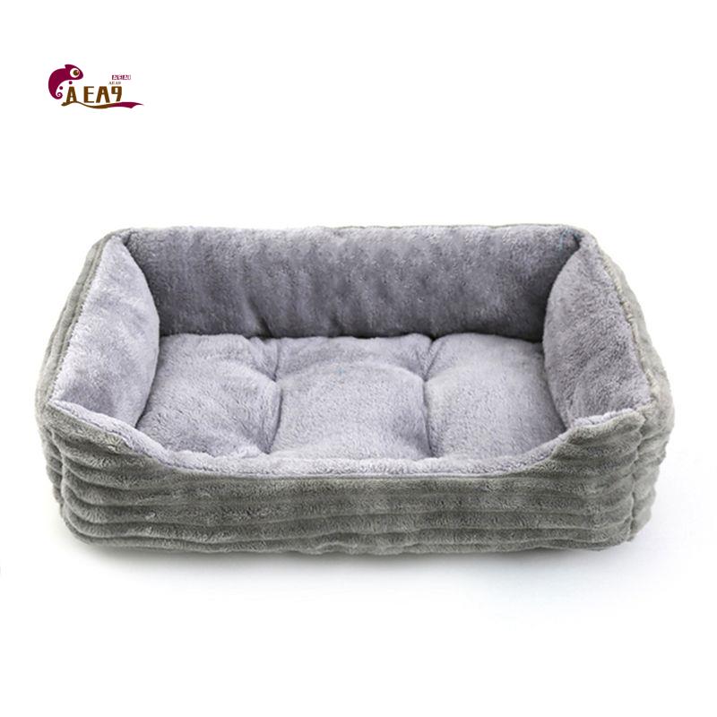 Pet X Supplies & Tack Howell - AEA9-Grey Tempat Tidur Anjing Persegi Mewah