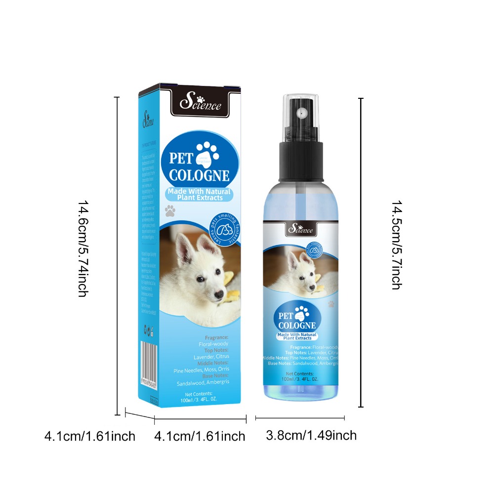 SES100mlSemprotan Cologne untu - Pet Cologne Spray ulasan dan harga