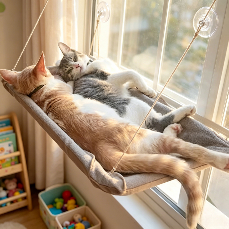 Tempat Tidur Kucing di Jendela - Cat Window Perch ulasan dan harga