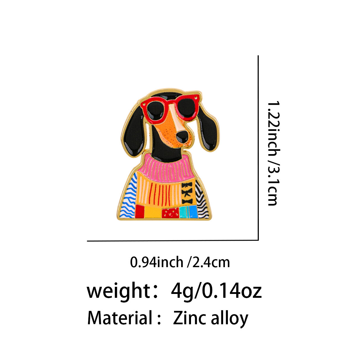 Pin Enamel Anjing Dachshund Br - Pet Supplies Store ulasan dan harga