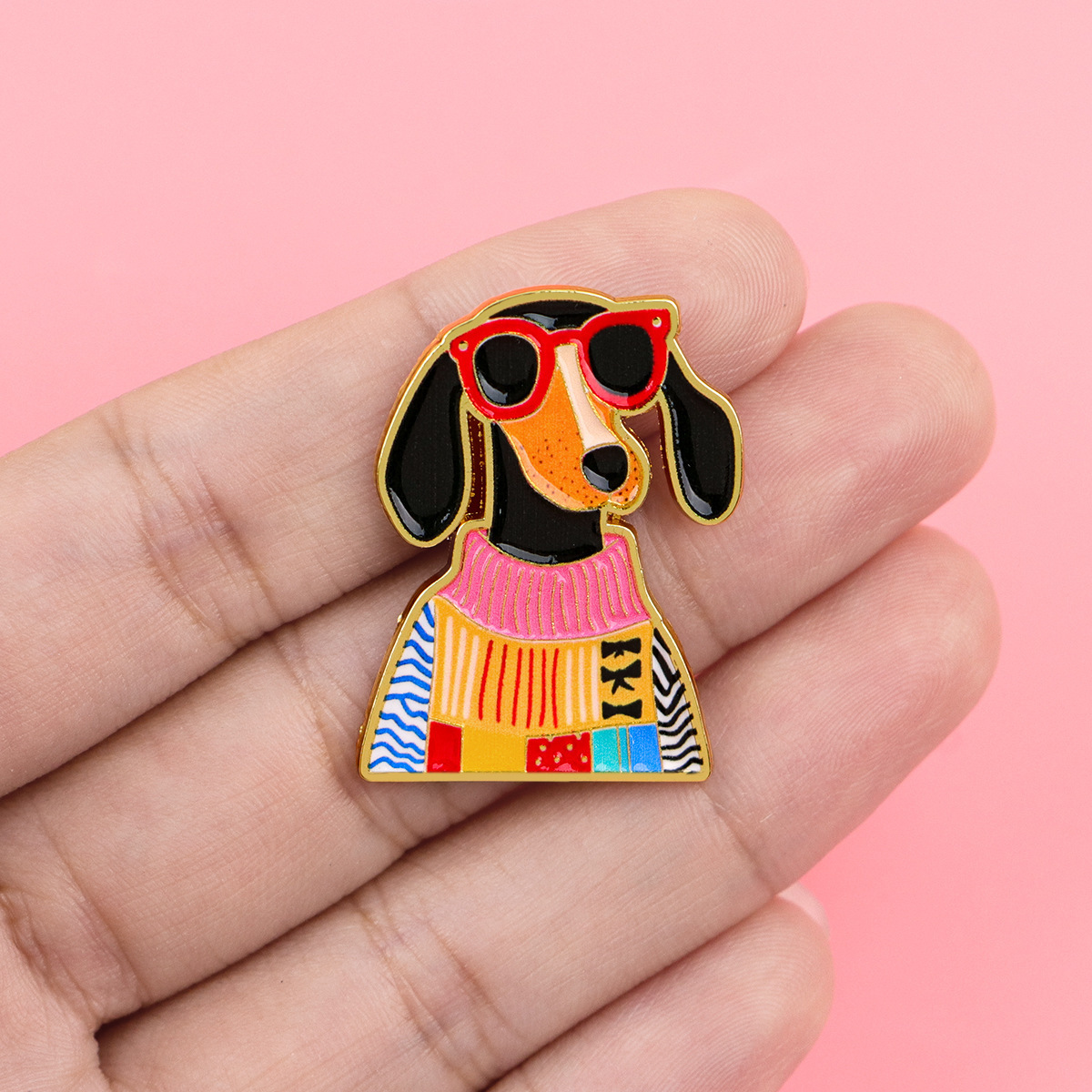 Pin Enamel Anjing Dachshund Br - Pet Supplies Store ulasan dan harga