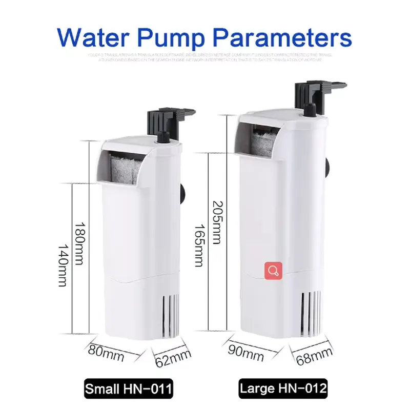Pompa Filter Air Plastik 3-in- - Fish Tank Filter Pump ulasan dan harga
