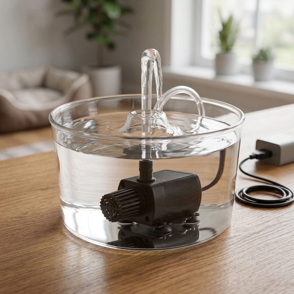 Pompa Submersible Tanpa Sikat  - Fish Tank Filter Pump ulasan dan harga