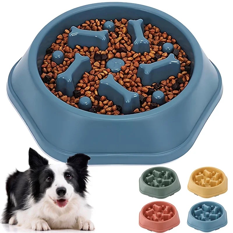 1Pc Mangkuk Makan Anjing Slow  - Dog Treat Puzzle Toy ulasan dan harga
